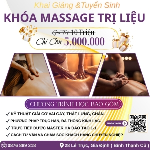 Khóa Học Massage Trị Liệu Chuyên Nghiệp